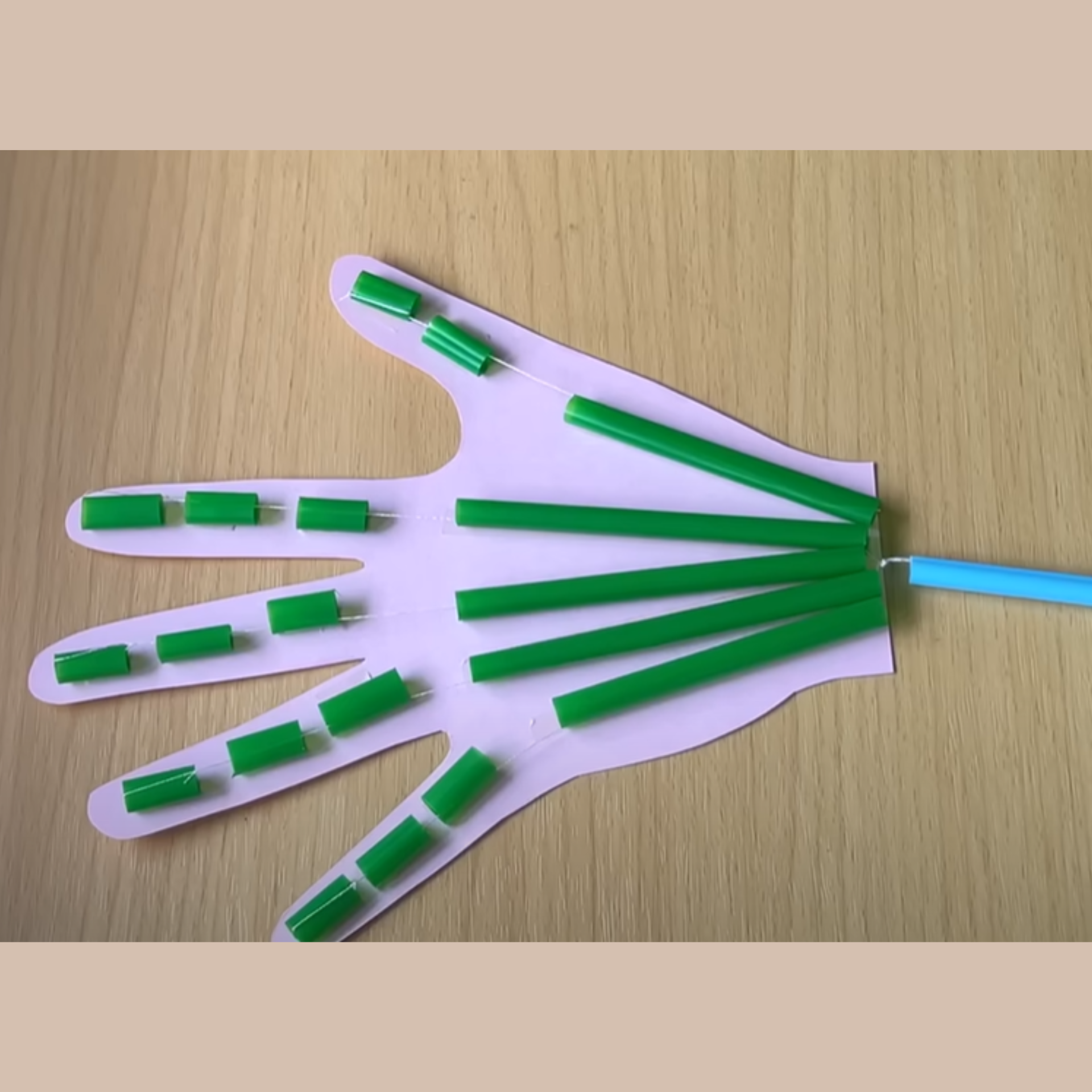 Robot hand model